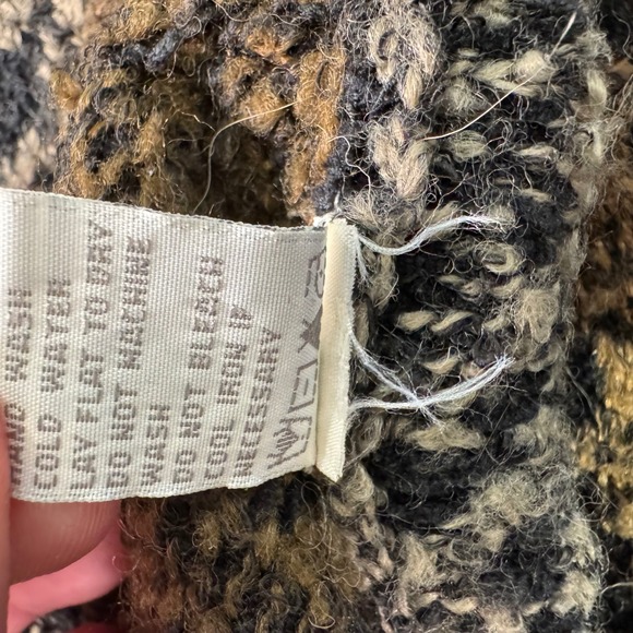 VTG Curio New York XL Boucle Knit Jacket Short Sleeve Retro 90s Chic Grandmacore - Picture 8 of 9